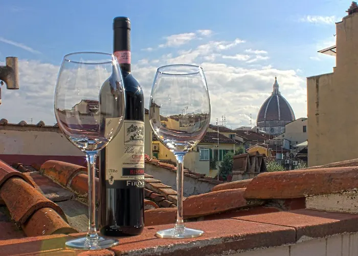 San Lorenzo Duomo View Terrace Apartmán Florencie